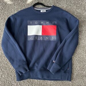 Navy Blue Tommy Hilfiger Crewneck